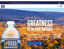 Tablet Screenshot of deerparkwater.com